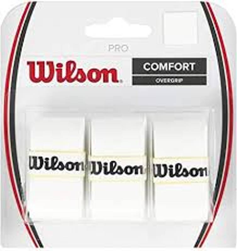 Wilson Pro Comfort Overgrip 3 Pack (Hvit)