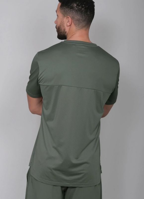 RS Men's Performance Tee (Court Green / Court White)