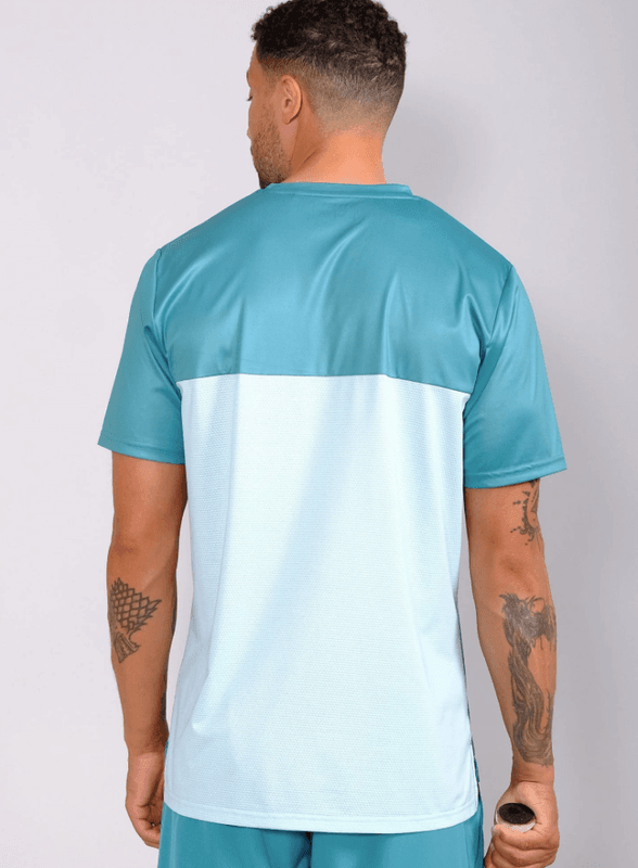RS Men's Performance Tee RC (Striking Teal / White)