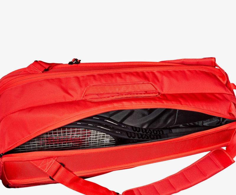 Wilson Super Tour 6 Pack (Rød) 2025