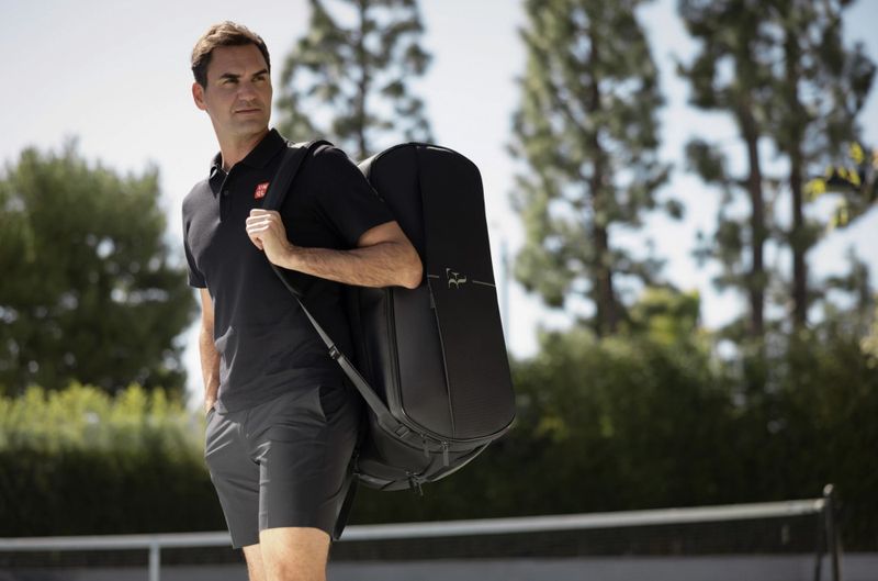 Wilson RF Tournament Racquet Bag 9 Pack (Svart)