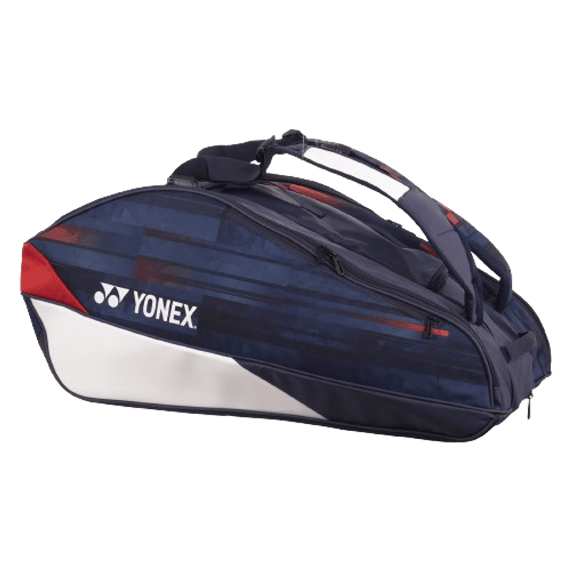 Yonex Limited Edition Pro Racket Bag 6 Pack (White / Navy / Red)