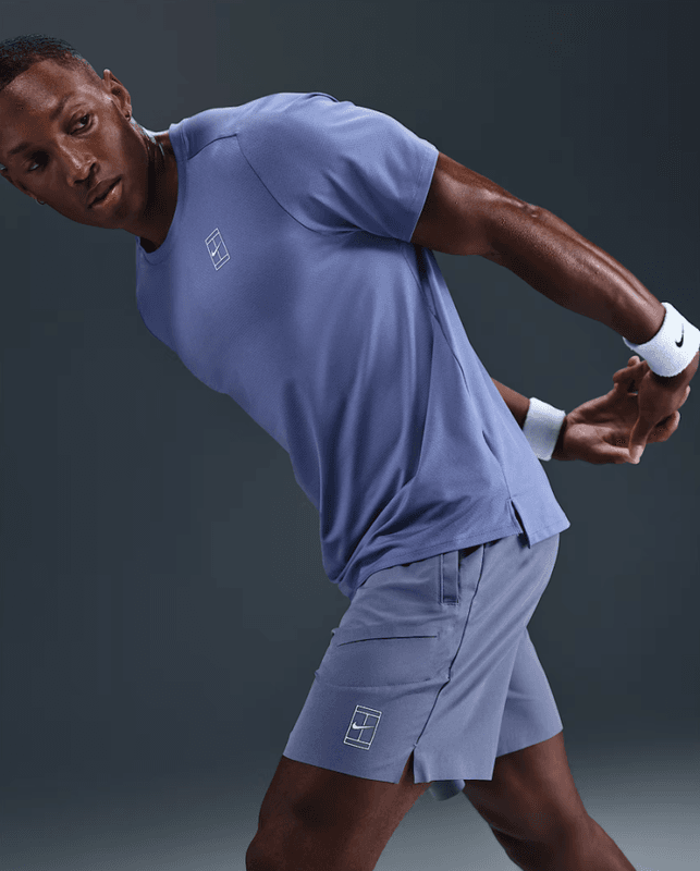 NikeCourt Advantage Men's Dri-FIT 6in Shorts (World Indigo/White)