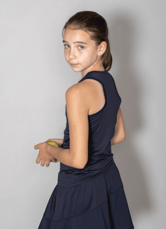 RS Girl's Performance Racerback - Mesh (Navy)