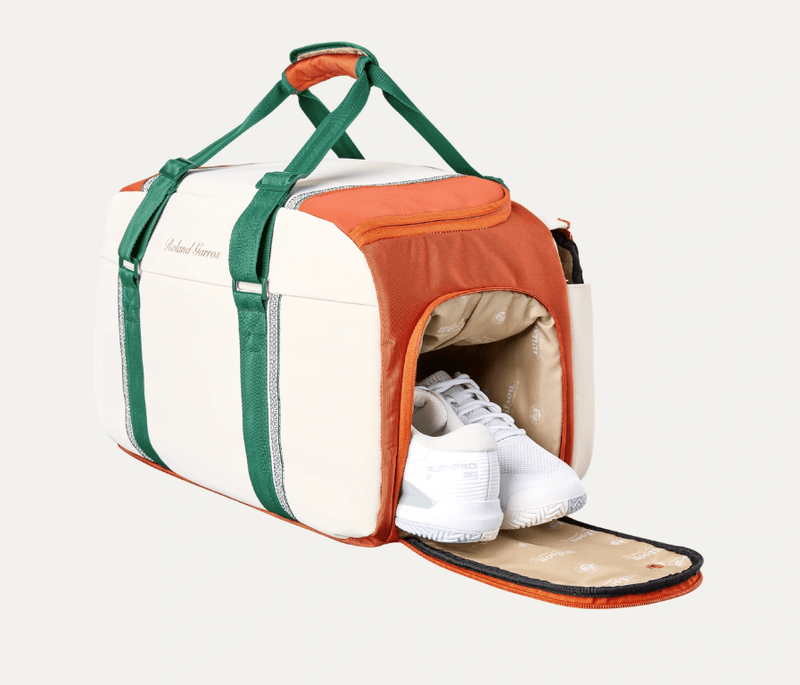 Wilson Roland Garros 2026 Small Duffel (Cream / Clay / Green)