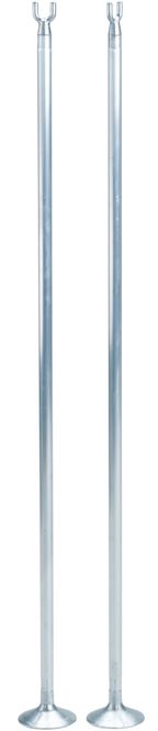 Hovedbilde Singelstolper Aluminium ...