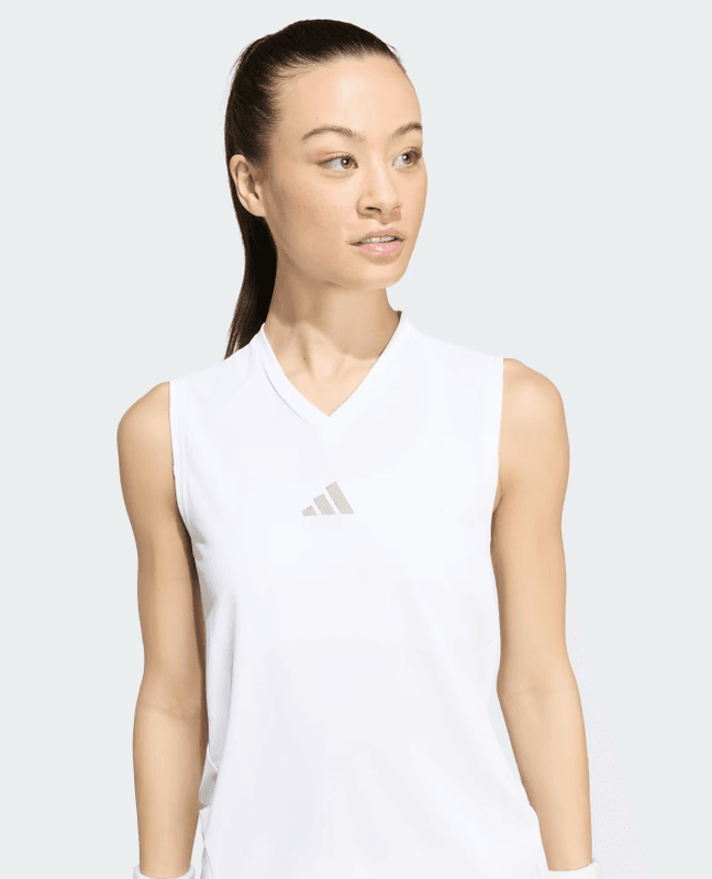 Adidas Match Tank Pro Dame (Hvit)